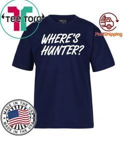 Mens Womens Where's Hunter T-Shirt