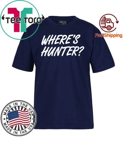 Mens Womens Where's Hunter T-Shirt