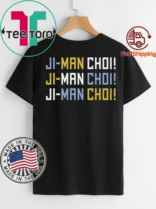 Ji-Man Choi Chant - Tampa Bay, MLBPA Offcial T-Shirt