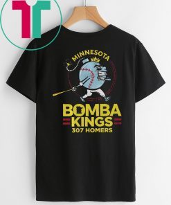 Bomba Kings Shirt - Minnesota, Officially Licensed, MLBPA Tee