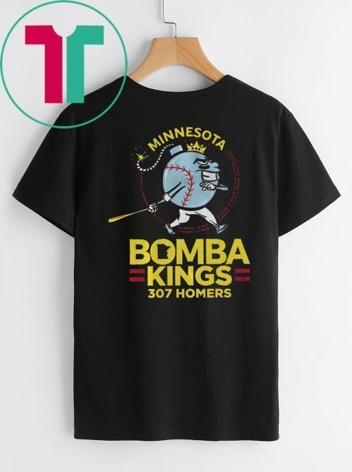 Bomba Kings Shirt - Minnesota, Officially Licensed, MLBPA Tee