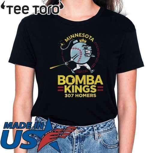 Bomba Kings Shirt - Minnesota, Officially Licensed, MLBPA Tee