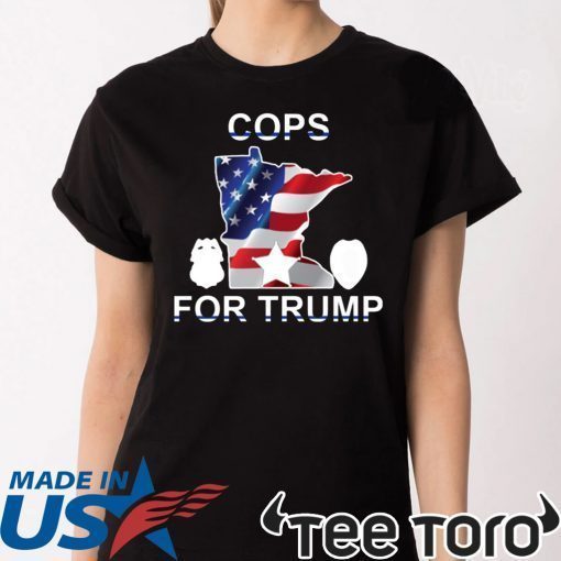 Offcial Where To Buy 'Cops for Trump' T-Shirt