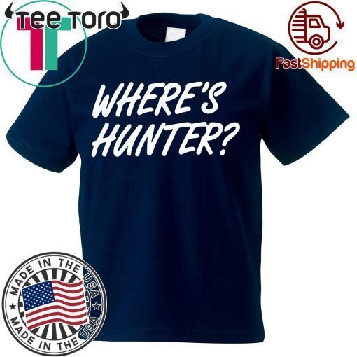 Offcial Where’s is Hunter T-Shirt