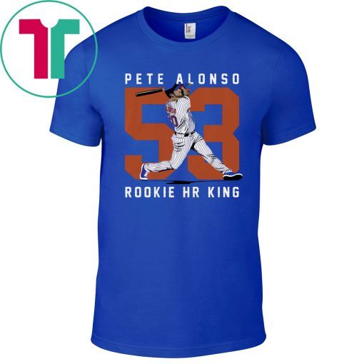 Pete Alonso Shirt, Rookie Home Run King T-Shirt