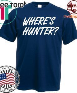 Where's Hunter Tee Shirts