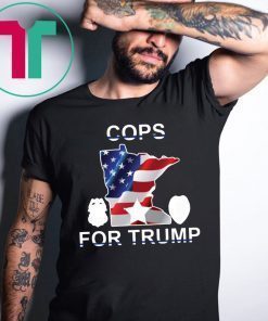 Cops For Trump 2020 T-Shirt For Mens Womens