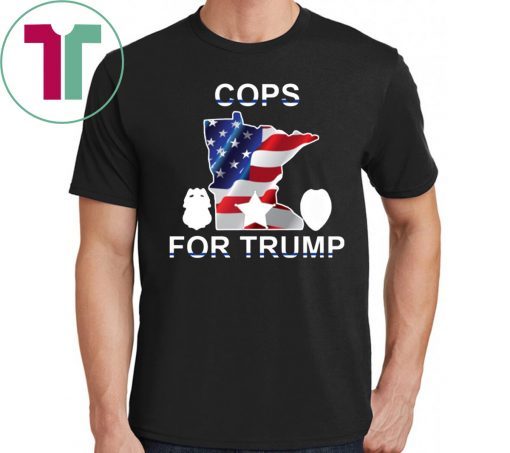 Cops For Vote Donald Trump 2020 T-Shirt