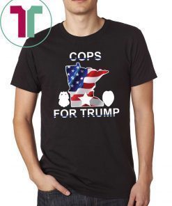 Cops for Trump Vote Donald Trump 2020 Shirt For Mens Womens