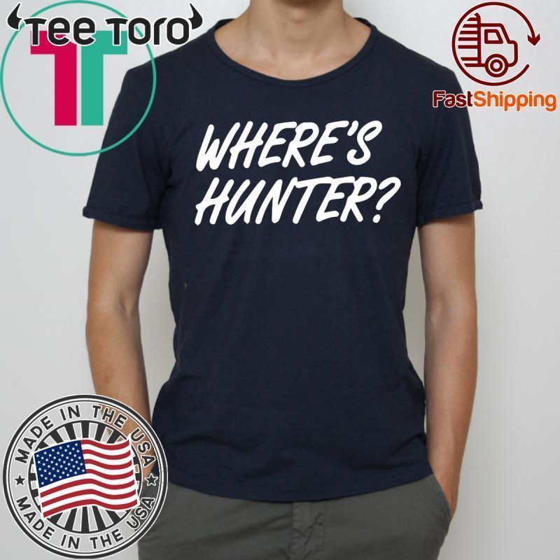 Offcial Where’s is Hunter T-Shirt