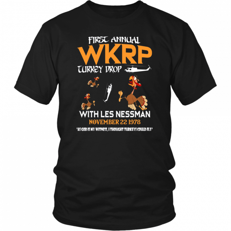 Wkrp Turkey Drop Shirt