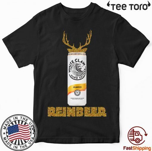 White Claw Mango Sparkling Reinbeer Christmas Shirt - Offcial Tee