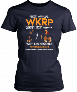 Wkrp Turkey Drop Shirt