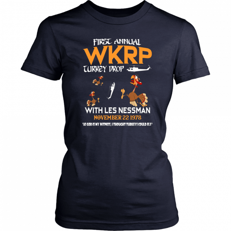 Wkrp Turkey Drop Shirt