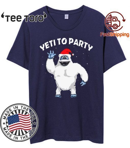 Yeti to Party Christmas Shirt - Classic Tee