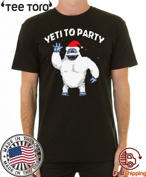 Yeti to Party Christmas Shirt - Classic Tee