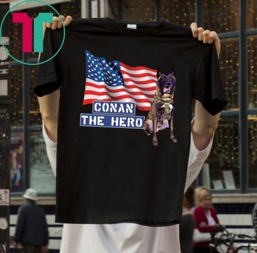 Zero Bark Thirty Conan The Hero Offcial Tee Shirt