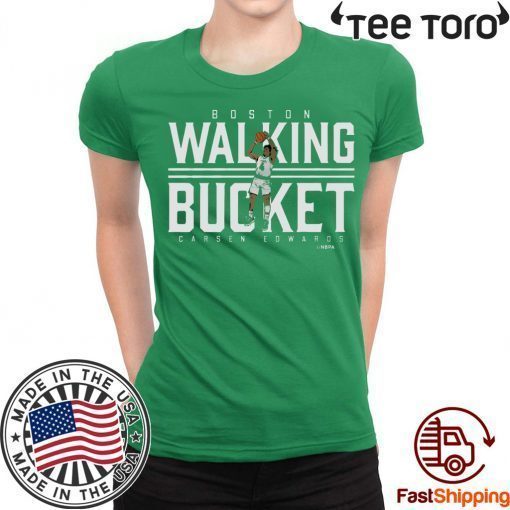 Carsen Edwards Shirt - Walking Bucket, NBPA Licensed Offcial Tee