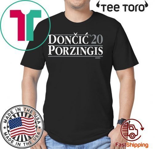 Doncic-Porzingis 2020 Shirt - NBPA Officially Licensed