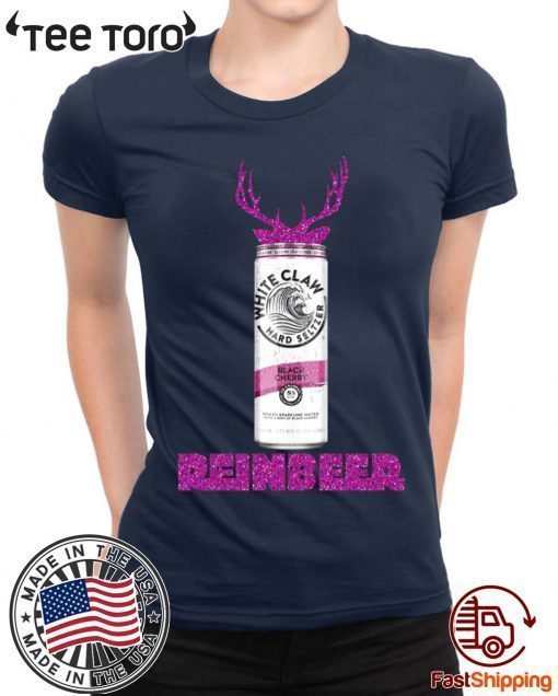 White Claw Black Cherry Sparkling Reinbeer Christmas For 2020 T-Shirts