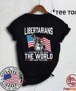 American Flag Lady Liberty Libertarian T-Shirt