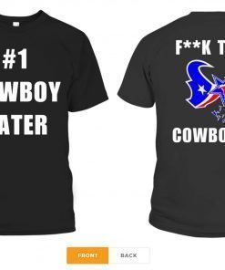 1 Cowboy Hater Houston Texans fuck the Cowboys Shirt Classic Tee