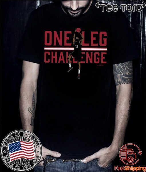 James Harden Shirt - One-Leg Challenge, NBPA Licensed Offcial Tee