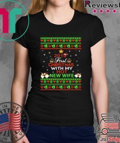 2019 First Christmas with my hot New wife Tee Shirt