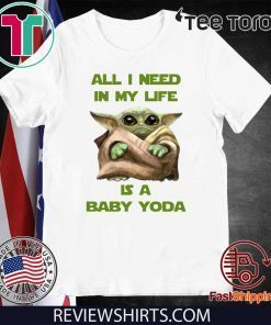 All I Need In My Life Is A Baby Yoda Shirt T-Shirt