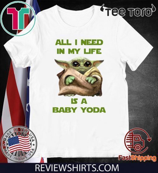 All I Need In My Life Is A Baby Yoda Shirt T-Shirt