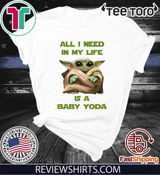 All I Need In My Life Is A Baby Yoda Shirt T-Shirt