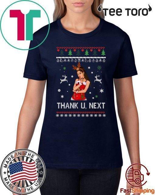 Ariana Grande Christmas Thank U Next Unisex T-Shirt