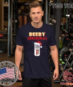 Beery Christmas Steel Reserve Beer Funny Christmas T-Shirt