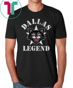 Black Cat Dallas Legend Shirt