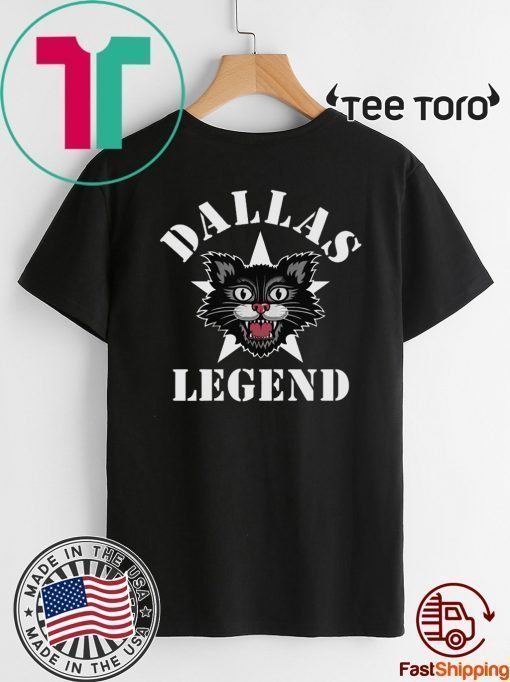 Black Cat Dallas Legend Shirt - Original Tee