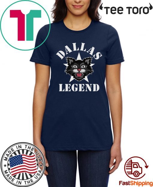 Black Cat Dallas Legend Shirt - Original Tee