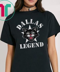 Black Cat Dallas Legend Shirt