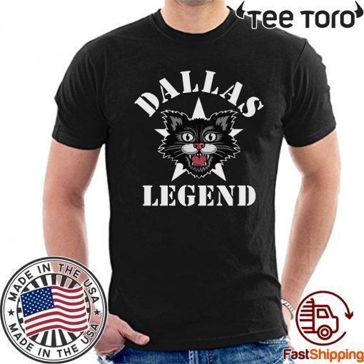 Black Cat Dallas Legend Shirt - Original Tee