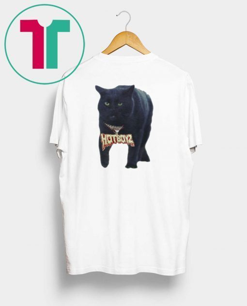 Black Cat Hot Boyz Funny T-Shirt