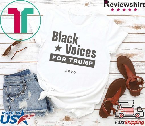 Black Voices for Donald Trump 2020 T-Shirt