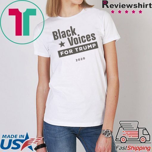 Black Voices for Donald Trump 2020 T-Shirt