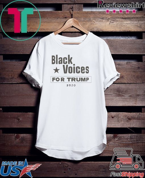 Black Voices for Trump Tee Shirts