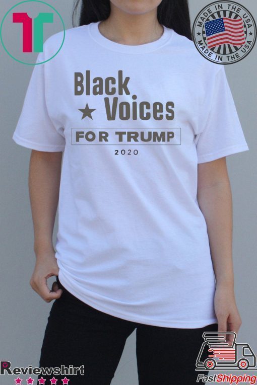 Black Voices for Trump Tee Shirts