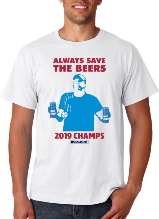 Bud Light Guys Jeff Adams 2019 Champs Shirts