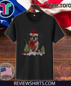 Bulldog Santa Clause Christmas Shirts