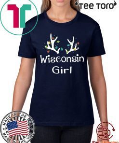 Christmas Reindeer Wisconsin Girl Shirt - Offcial Tee