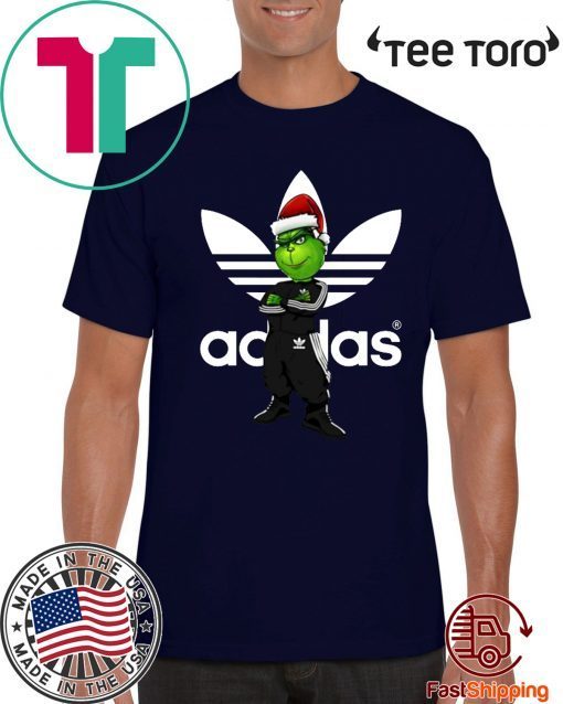 Original Christmas Santa Grinch Adidas T-Shirt