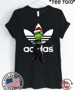 Original Christmas Santa Grinch Adidas T-Shirt