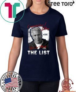 Congratulations Jeffrey Epstein You've Made The List Classic T Shirt