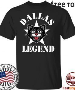 Dallas Football Black Cat Dallas Legend T-Shirt